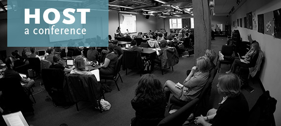 host-a-conference-short A room full of learners