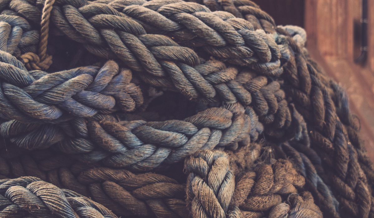 knotted rope
